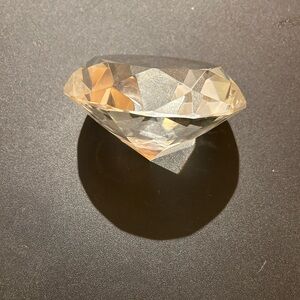 Crystal Diamond Paperweight